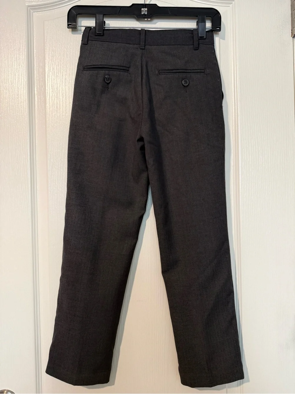 IZOD Boys 2-Piece Suit – Blazer Size 10 / Pants Size 8 – Charcoal Gray